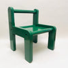 Reservé CA Chaise enfant verte en bois Années 70 Reservé CA Chaise enfant verte en bois Années 70