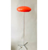 Lampadaire cloche orange Guzzini Annees 70 Lampadaire cloche orange Guzzini Annees 70