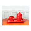 Vase rouge Italie Années 60 Vase rouge Italie Années 60