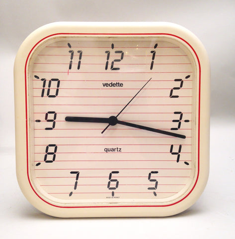 Pendule Vedette Années 80