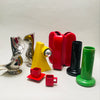Grand vase rouge Sculpture Ambrogio Pozzi 1968 Grand vase rouge Sculpture Ambrogio Pozzi 1968