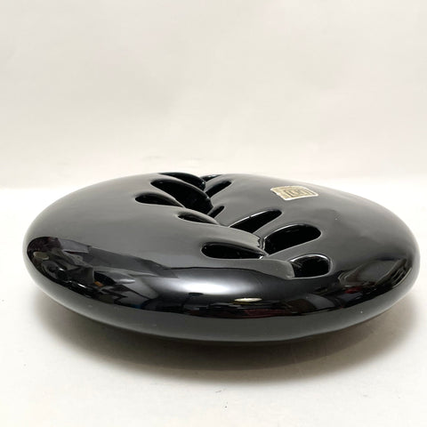 Vase Spatialiste noir Sele Arte