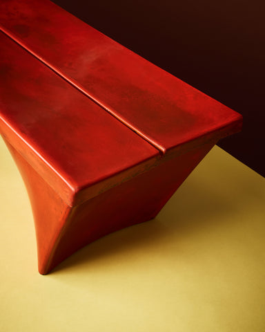 Banc en fibre de verre Douglas Deeds Architectural Fiberglass Années 60