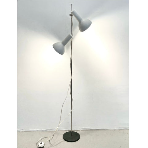 Lampadaire scandinave à 2 spots Années 60