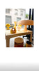 Table basse fibre de verre Kostka Années 70