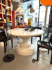 Table ronde de salle à manger André Vandenbeuck Strässle années 70