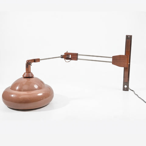 Applique potence articulée scandinave annees 70