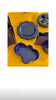 Centre de table nuage indigo Angelo Mangiarotti Fratelli Brambilla