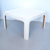Table basse fibre de verre Kostka Années 70