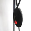 Lampadaire à 2 spots noirs Années 80