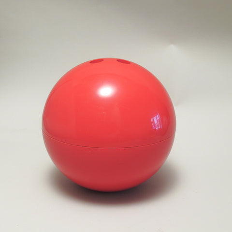 Seau à glaçons Bowling rouge Lamotte Gillois Années 70