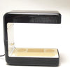 Lampe Isos noire Giotto Stoppino Tronconi 1972