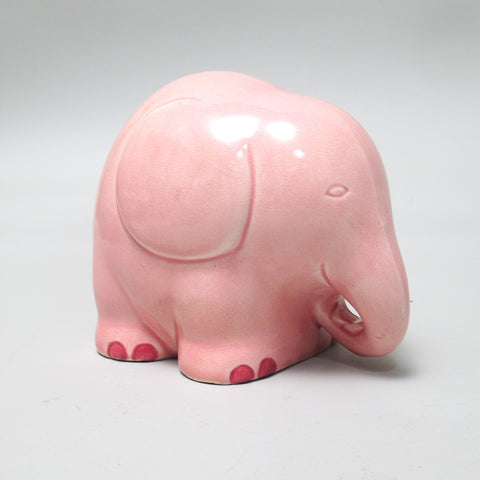 Tirelire éléphant rose Sue Annees 80
