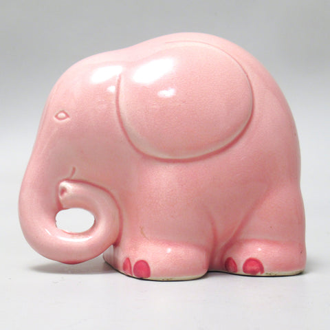 Tirelire éléphant rose Sue Annees 80