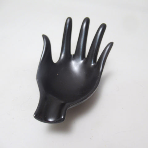 Cendrier Main noire Années 60