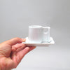 Service à café en porcelaine René Bertoux Virebent 1970