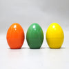 Trois Oeufs en plastique Années 70