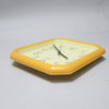 Pendule jaune Années 80