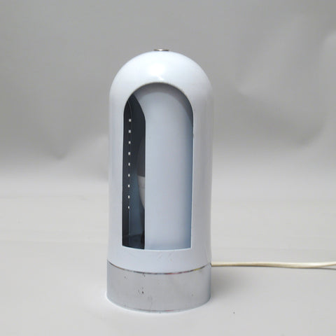 Lampe blanche à volet pivotant Années 70