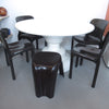Table ronde de salle à manger André Vandenbeuck Strässle années 70