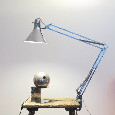 Lampe d’architecte chromée Jac Jacobsen Luxo
