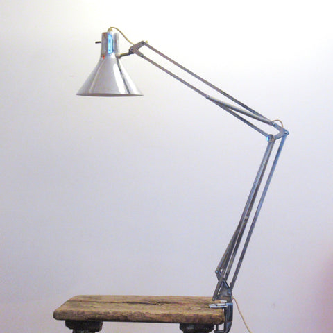 Lampe d’architecte chromée Jac Jacobsen Luxo