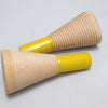 Bougeoir bobine vintage en bois