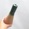 Bougeoir bobine vintage en bois
