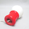 Petite lampe boule sur pied bibendum années 70