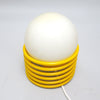 Lampe Ressort pop jaune Années 80