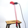 Lampe articulée rouge PiuLuce Années 80
