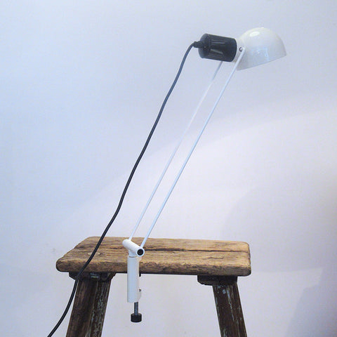 Lampe articulée blanche PiuLuce Années 80