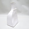 Vase bouteille blanc Franco Bucci Laboratorio Pesaro 1960s