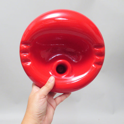 Cendrier rouge  Enzo Bioli Il Picchio Années 60