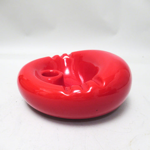 Cendrier rouge  Enzo Bioli Il Picchio Années 60