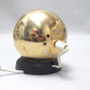 Lampe spot boule dorée Artilux AB 1970