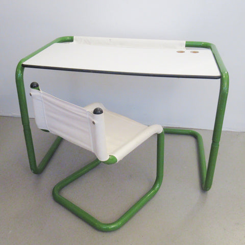 Bureau et chaise Twenty Tube Marc Berthier Roche Bobois