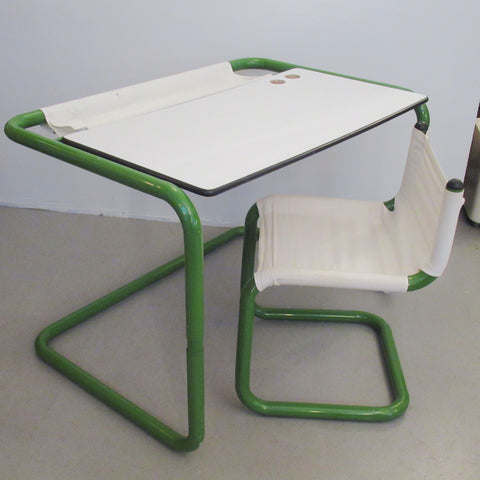 Bureau et chaise Twenty Tube Marc Berthier Roche Bobois