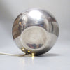 Lampe moderniste en métal argenté Lino Sabattini circa 1960