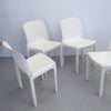 Set de 4 chaises Selene blanches Magistretti Artemide