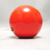 Lampe spot boule rouge Algeco circa 1970