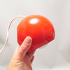 Lampe spot boule rouge Algeco circa 1970