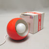 Lampe spot boule rouge Algeco circa 1970
