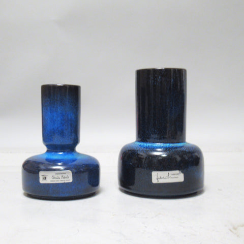 Deux vases bleus Federico Simone Casarte 1960