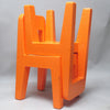 Chaise Seggiolina orange Enzo Mari Magis