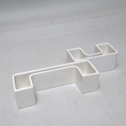 Paire de ceramiques Tremiti Angelo Mangiarotti Danese