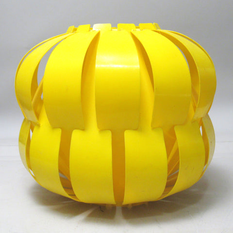 Abat-jour de suspension Space Age jaune