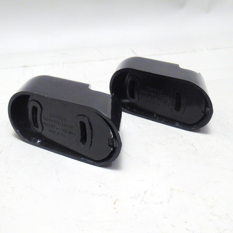 Deux patères Chiodo noires Ezio Didone Valenti années 70