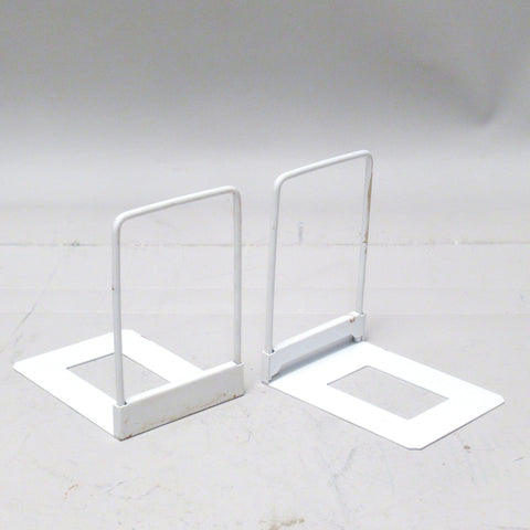 Paire de serre-livres blanc Bohnacker