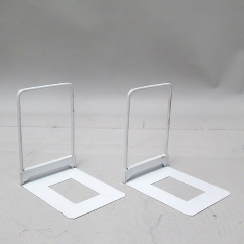 Paire de serre-livres blanc Bohnacker